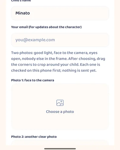 The Make it yours screen in Settings