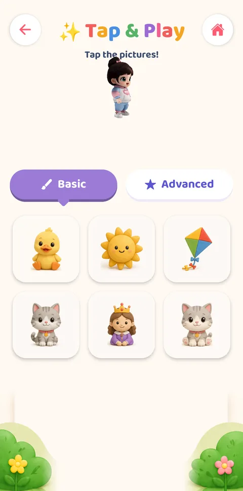 Tap and play game
